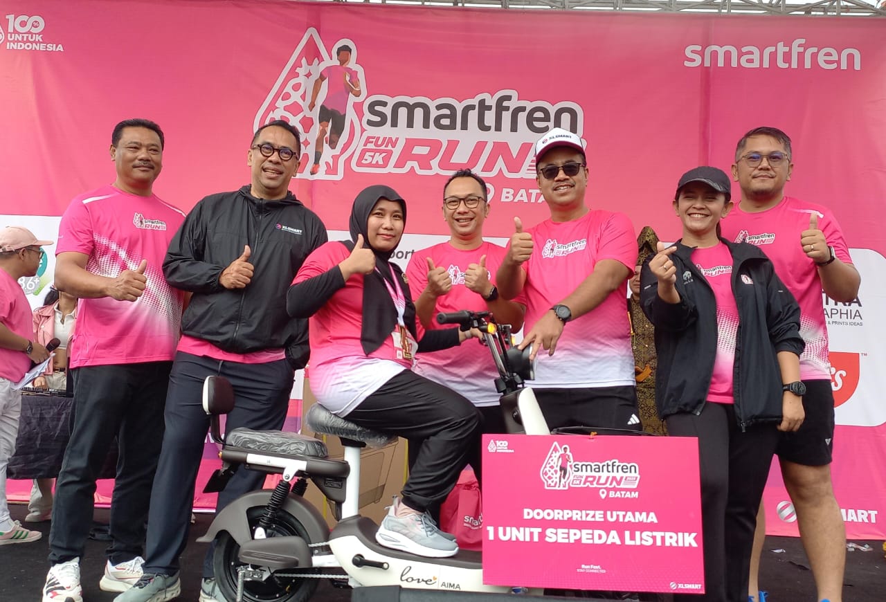 Smartfren perluas jaringan di Kepulauan Riau, rayakan dengan Fun Run 2025 di Batam (foto/ist)